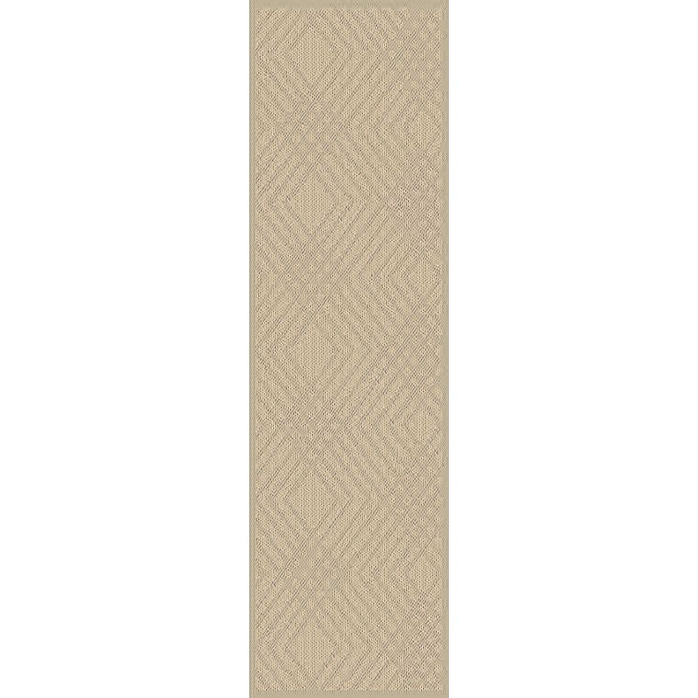 Dynamic Rugs 4237-800 Melissa 2.2 Ft. X 7.3 Ft. Finished Runner Rug in Beige